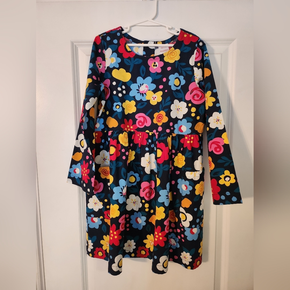 Hanna Andersson, Girls Dress, Floral, Size 8